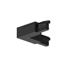 87126080 Brumberg Eckverbinder 90° Schutzleiter innen, schwarz Produktbild front M