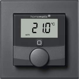 159835A0 EQ-3 Homematic Homematic IP Wired Wandthermostat mit Luftfeuchtigke Produktbild front M