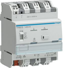 TXA661B Hager EASY Dimmaktor Produktbild front M