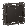 863844 Legrand Niloe Step with Netatmo Rollladenschalter, Farbe: Schwarz Produktbild front S