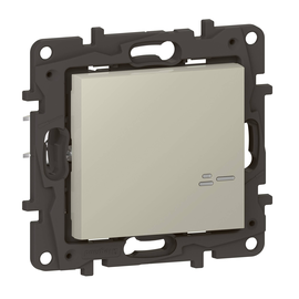 863953 Legrand Niloe Step with Netatmo Schalter/Dimmer, Farbe: Sand Produktbild