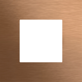 5545921 Gira Frontpl. Gira KeyIn Fingerprintmod. System 106 Bronze Produktbild front M