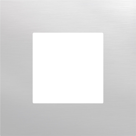 5545926 Gira Frontpl. Gira KeyIn Fingerprintmod. System 106 Aluminium Produktbild front M