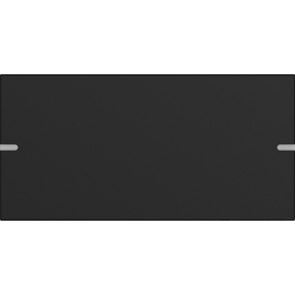 8332905 Gira Wippe Tastsens.4 2f TS4 Alum.Schwarz m(lack.) Produktbild front M