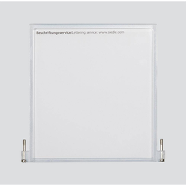 200007031-00 Siedle TM 511-01 W Namensschild m. Kreuzschlitzschr. TM 51 Produktbild front M