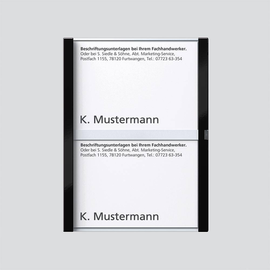 200029953-00 Siedle TM 612-2, BTM 650-02 SH Namenssch. kpl. TM 612-2/BTM 650-02 Produktbild front M