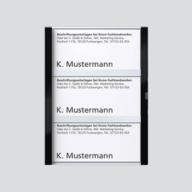 200029957-00 Siedle TM 612-3, BTM 650-03 SH Namenssch. kpl. TM 612-3/BTM 650-03 Produktbild front M