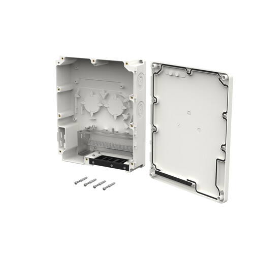 1503600RJ00-B Metz Connect OpDAT MV Hybrid 12xModulausschnitt unbestückt IP Produktbild