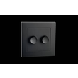 820482 SG Leuchten LEDDIM 2X100 FRONT SG BLACK Produktbild