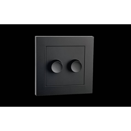 820482 SG Leuchten LEDDIM 2X100 FRONT SG BLACK Produktbild