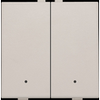 102-52202 Niko Zweifach Taster mit LEDs und Komfort Sensoren für Niko Home Cont Produktbild front S