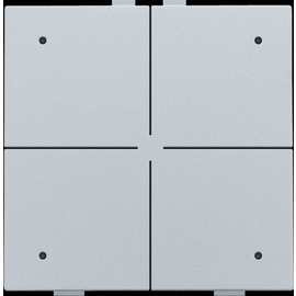 121-52204 Niko Vierfach Taster mit LEDs und Komfort Sensoren für Niko Home Cont Produktbild front M