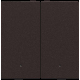 124-52202 Niko Zweifach Taster mit LEDs und Komfort Sensoren für Niko Home Cont Produktbild front M