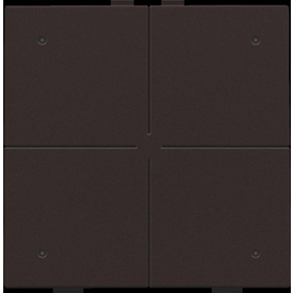 124-52204 Niko Vierfach Taster mit LEDs und Komfort Sensoren für Niko Home Cont Produktbild front M