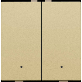 221-52202 Niko Zweifach Taster mit LEDs und Komfort Sensoren für Niko Home Cont Produktbild front M