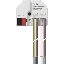 519800 Gira Tasterschnittst. 8f Komfort KNX Secure Produktbild