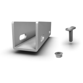 1002392 K2 Systems Schienenverbinder Set CrossRail 48 Produktbild front M