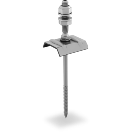 1004286 K2 Systems Solarbefestiger mit Kalotte 8x80/70 für Holz Unterkonstrukt Produktbild front M