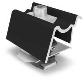 2003452 K2 Systems K2 Clamp EC 30-40 Black, Hybrid Produktbild front M