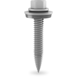 2004203 K2 Systems Gewindeformende Schraube mit Dichtscheibe 6x38 Produktbild front M