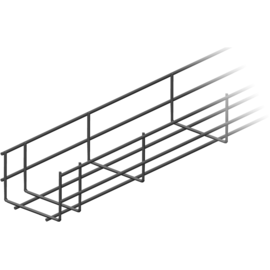 2004054 K2 Systems Flachdach Kabelführung Performa Mesh Tray 70x100x Produktbild front M