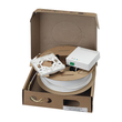 228120050 Rutenbeck FTTH-Anschlussset, mit Wanddose, Aufputz, mit 1xLC-D-Kuppl Produktbild