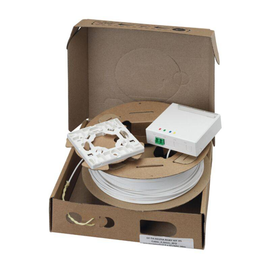 228120050 Rutenbeck FTTH-Anschlussset, mit Wanddose, Aufputz, mit 1xLC-D-Kuppl Produktbild