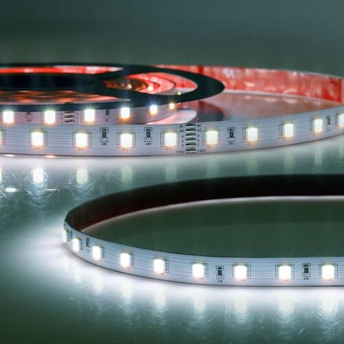 116137 Isoled LED SIL RGB+WW+KW CCT Flexband, 48V DC, 17W, IP20, 5in1 Chip, Produktbild Front View L