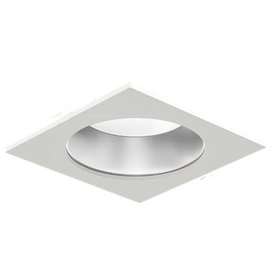 10014367 Spektra LED Abdeckring Downlight 8 Weiß Quadratisch Produktbild front M