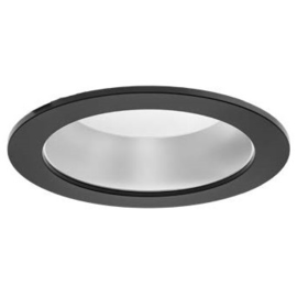 10014373 Spektra LED Abdeckring Downlight 6 Schwarz Rund Produktbild front M