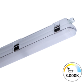 81010620 Spektra LED Strukta WB ABSc 23W 1,5m 830 ND Produktbild front M