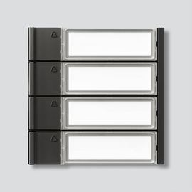 210011977-00 Siedle TM 700-4-0 DG Ruftasten für Siedle Vario TM 700-4-0 D Produktbild front M