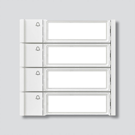 210011974-00 Siedle TM 700-4-0 W Ruftasten für Siedle Vario TM 700-4-0 W Produktbild front M