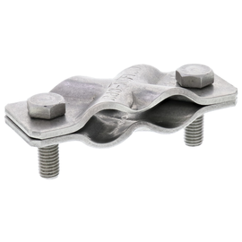 308069 Dehn SVP-Klemme Niro(V4A) f.Rd 8- 10/8-10mm-Rd 8-10/Fl 30mm -Fl 30/30mm o Produktbild front M