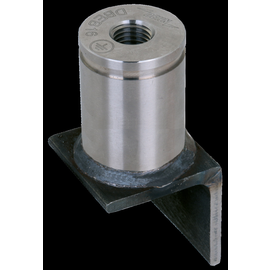 419160 Dehn Edelstahl-Erdungsbrücke NIRO mit Gewinde M16 D 40mm H 105mm Produktbild front M