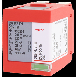 956020 Dehn Schutzmodul Kombi-Ableiter Typ1+2+3 zweipolig für DV M2 TN 255 FM Produktbild front M