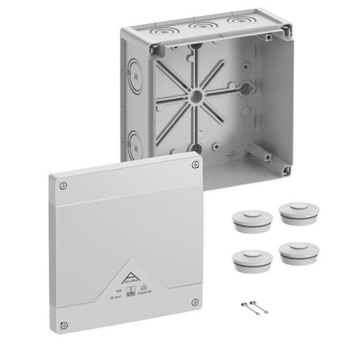 41640001 Spelsberg Abzweigkasten, Schutzart IP66/IP67/IP69, max. 16², Sch Produktbild Front View L