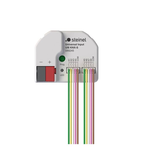 089245 Steinel Universal Input UI8 KNX-S Produktbild Front View L