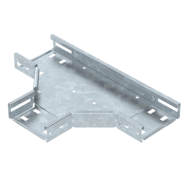 6038010 Obo RT 310 FT T-Stück für Kabelrinne, horizontal 35x100 Stahl tau Produktbild front M