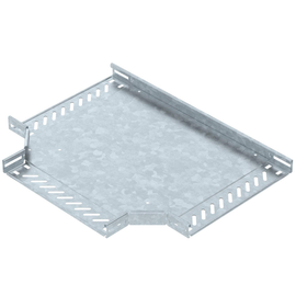 6038014 Obo RT 330 FT T-Stück für Kabelrinne, horizontal 35x300 Stahl tau Produktbild front M