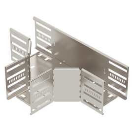 6038360 Obo RT 110 A2 T-Stück für Kabelrinne, horizontal 110x100 Edelstah Produktbild front M