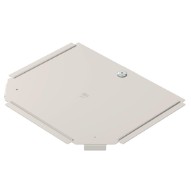 6038662 Obo RTD 200 A2 Deckel für T- Stück B200mm Edelstahl, rostfrei blank, Produktbild front M