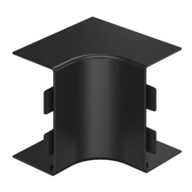 6191764 Obo WDK HI60110SW Inneneckhaube 60x110 Polyvinylchlorid tiefschwarz 9005 Produktbild front M