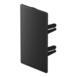 6191812 Obo WDK HE60110SW Endstück 60x110 Polyvinylchlorid tiefschwarz 9005 Produktbild front S
