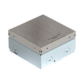 7368223 Obo UDHOME-ONE GV D3 Bodensteckdose unbestückt, Cross hatch Produktbild front M