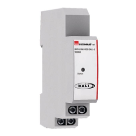 93083 B.E.G. Relaismodul Hutschienenmontage weiß IP20 DALI-LINK  Produktbild