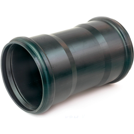 109069 Dietzel KRM-PVC 110 SW MUFFE 410MM Produktbild front M