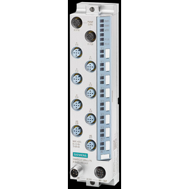 6ES71466HF000BB0 Siemens SIMATIC ET 200eco PN AI 6xU/I + AIQ 2xU/I 8x M12 Produktbild front M