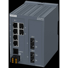 6GK52062BF002AB2 Siemens SCALANCE XB206- 2LD, managed Layer 2 Switch, 6xRJ45, 2x Produktbild front M