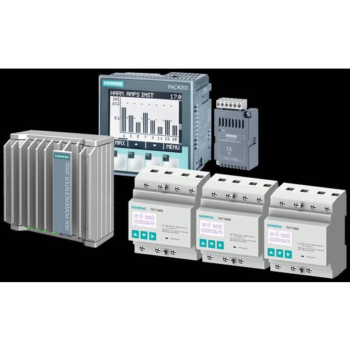 7KT16660EE020EE0 Siemens Startpaket Powercenter 3000, 15 Energiezähler, PAC Produktbild